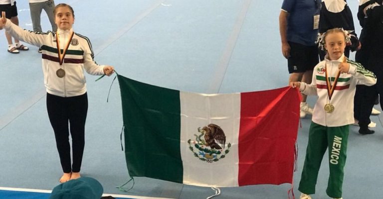 México gana medalla de oro en Campeonato Mundial de Gimnasia Síndrome de Down.