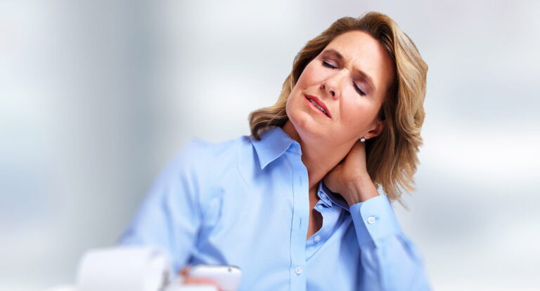 Mujer con una enfermedad crónica